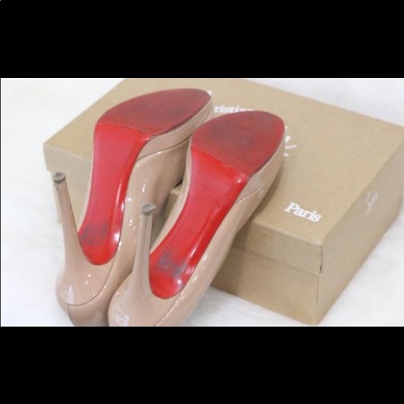 Christian Louboutin New Simple 120 Patent Leather Pumps - Picture 6 of 6